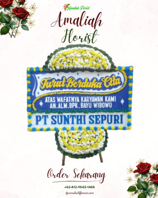 Papan Bunga Duka di Mojolaban