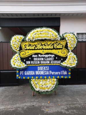 Papan Bunga Duka di Mojolaban
