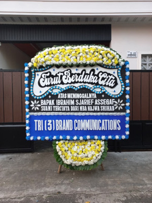 Papan Bunga Duka di Mojolaban